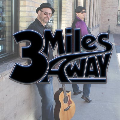 3 MILES AWAY Logo